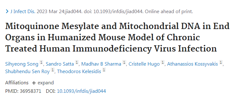 MitoQ可以保護(hù)細(xì)胞免受氧化損傷的影響
