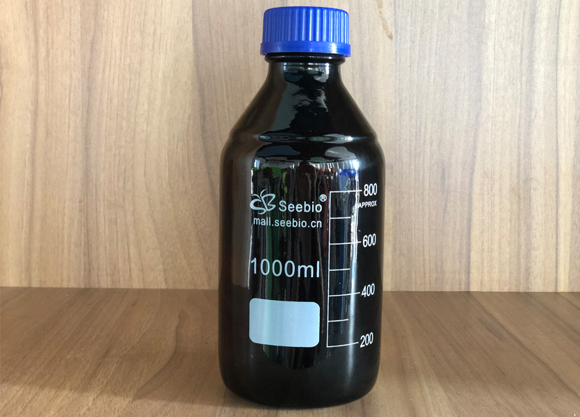 試劑瓶,藍蓋,棕色瓶身,容積1000mL